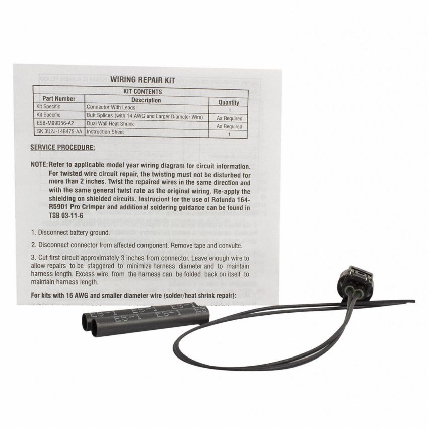 Motorcraft Wiring Connectors for 2012-2018 FOCUS - BU2Z14S411BA