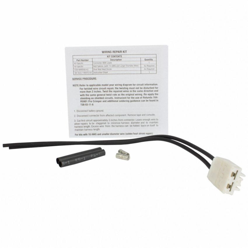 Motorcraft Wiring Connectors BU2Z14S411HA