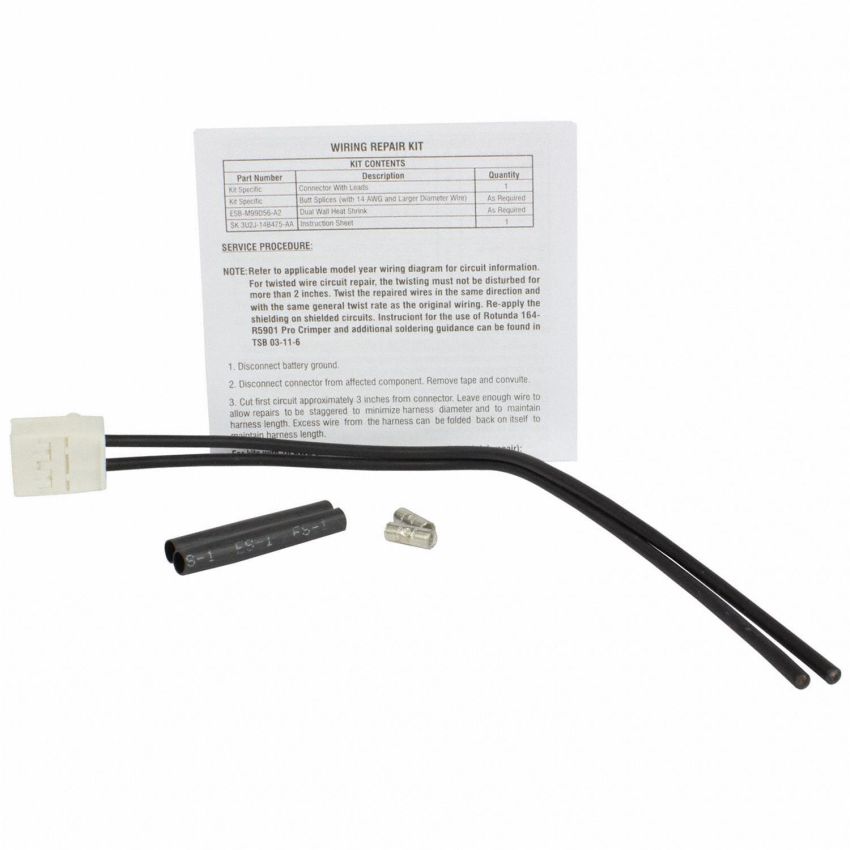 Motorcraft Wiring Connectors BU2Z14S411HA