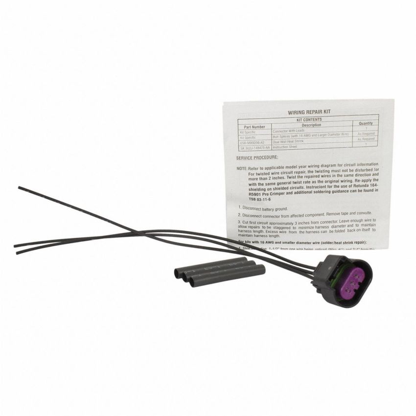 Motorcraft Wiring Connectors BU2Z14S411EA