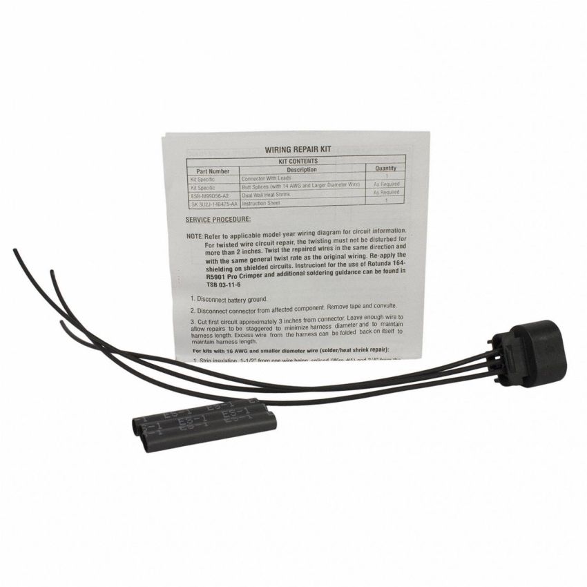 Motorcraft Wiring Connectors BU2Z14S411EA