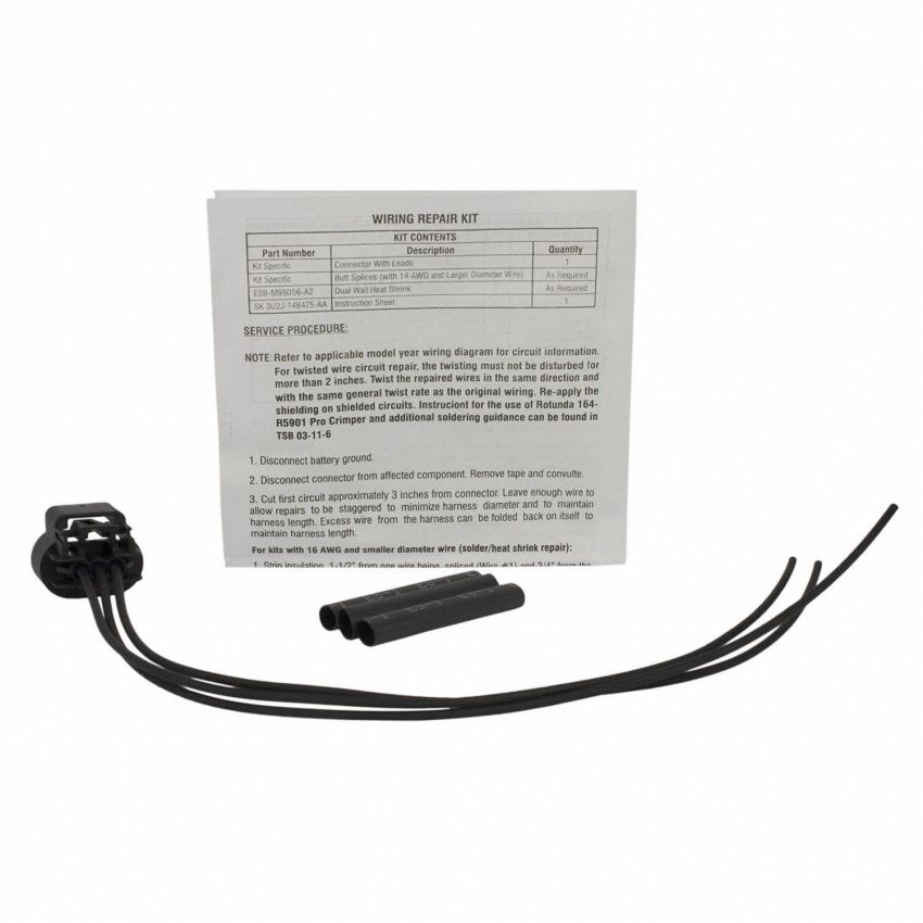 Motorcraft Wiring Connectors BU2Z14S411EA