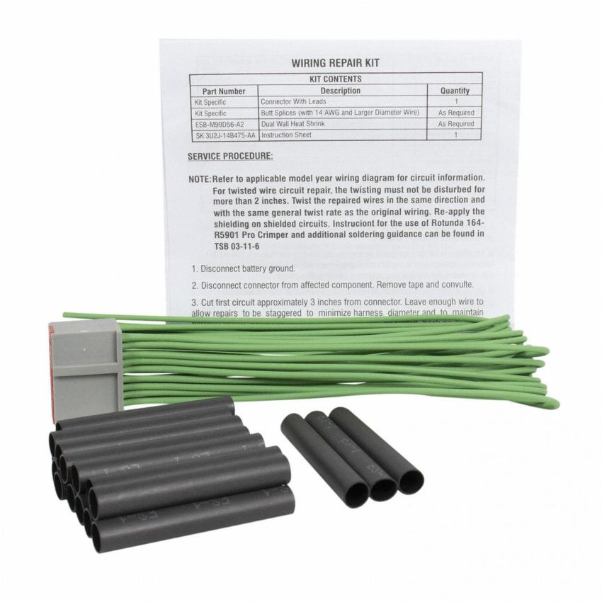 Motorcraft Wiring Connectors 3U2Z14S411HKB