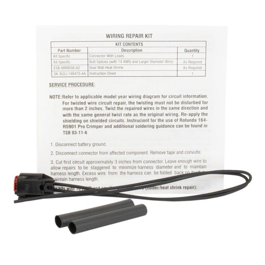 Motorcraft Wiring Connectors AU2Z14S411AYA