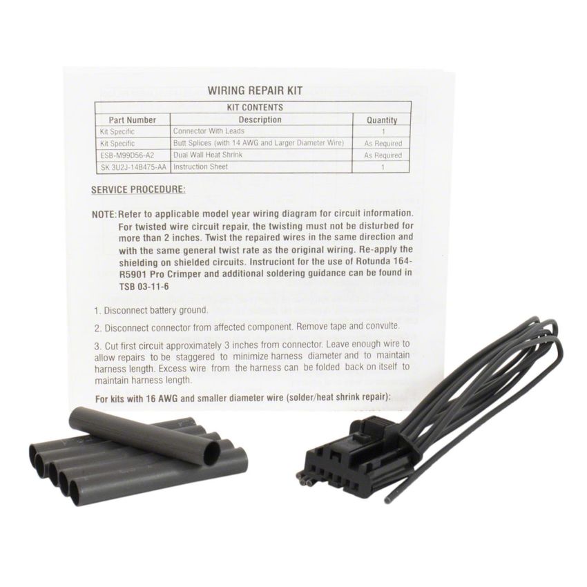 Motorcraft Wiring Connectors BU2Z14S411MA