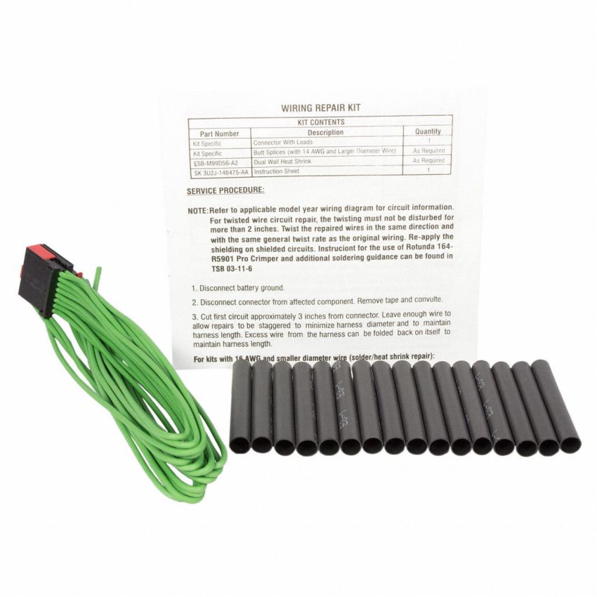 Motorcraft Wiring Connectors 3U2Z14S411AJD