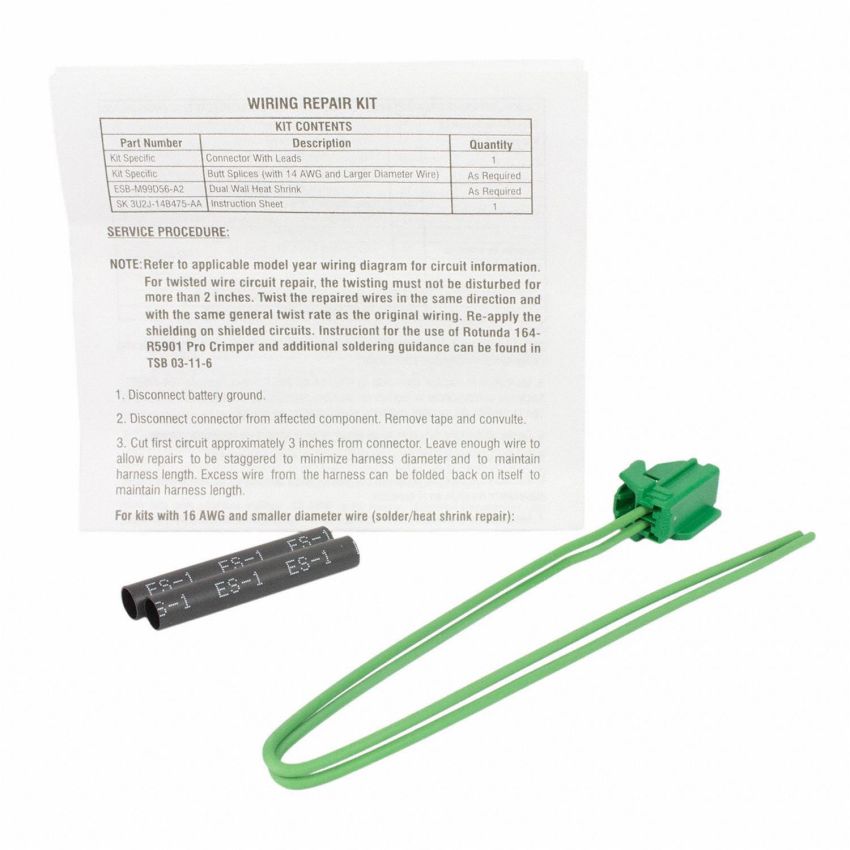Motorcraft Wiring Connectors 3U2Z14S411JYB