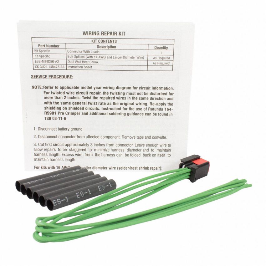 Motorcraft Wiring Connectors 8U2Z14S411JB