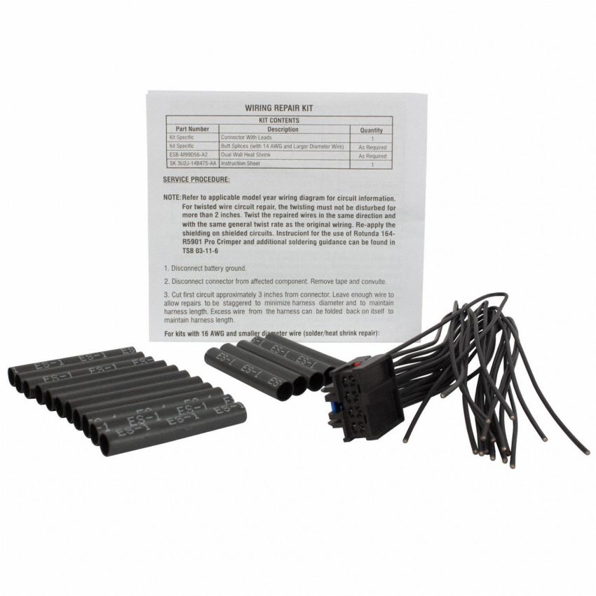 Motorcraft Wiring Connectors AU2Z14S411BGA