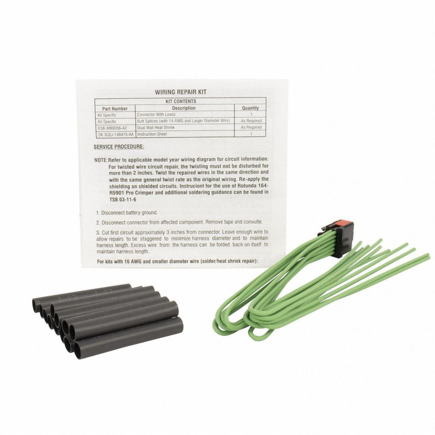Motorcraft Wiring Connectors BU2Z14S411UA