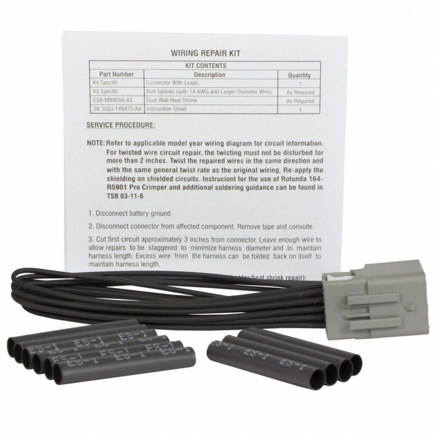 Motorcraft Wiring Connectors BU2Z14S411VA