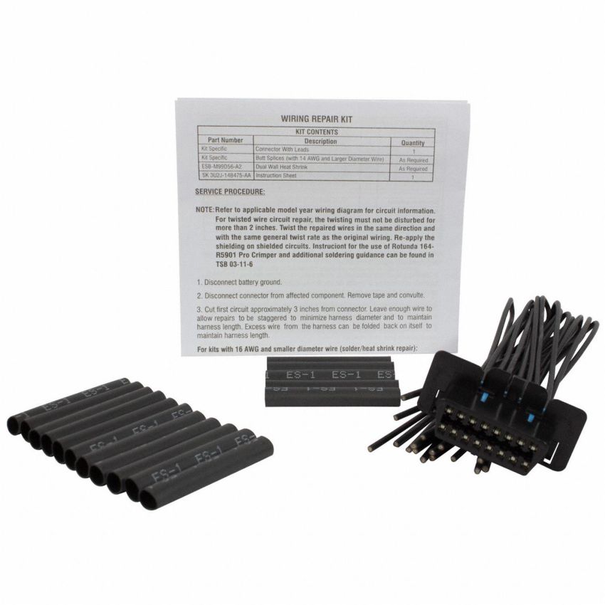 Motorcraft Wiring Connectors AU2Z14S411BFA