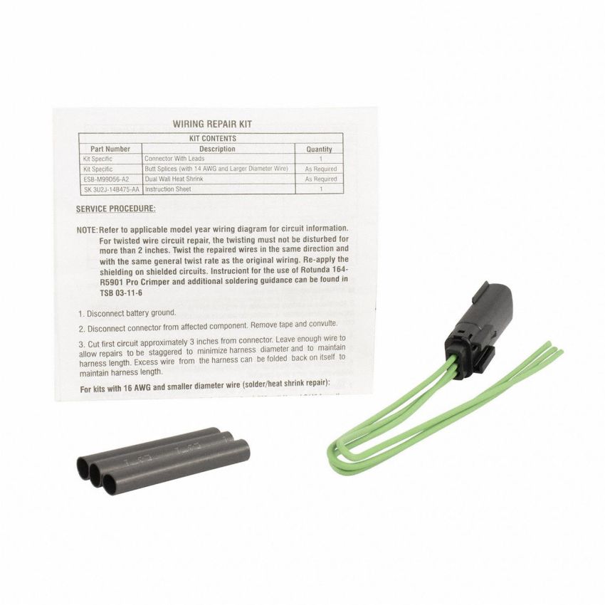 Motorcraft Wiring Connectors AU2Z14S411ASA