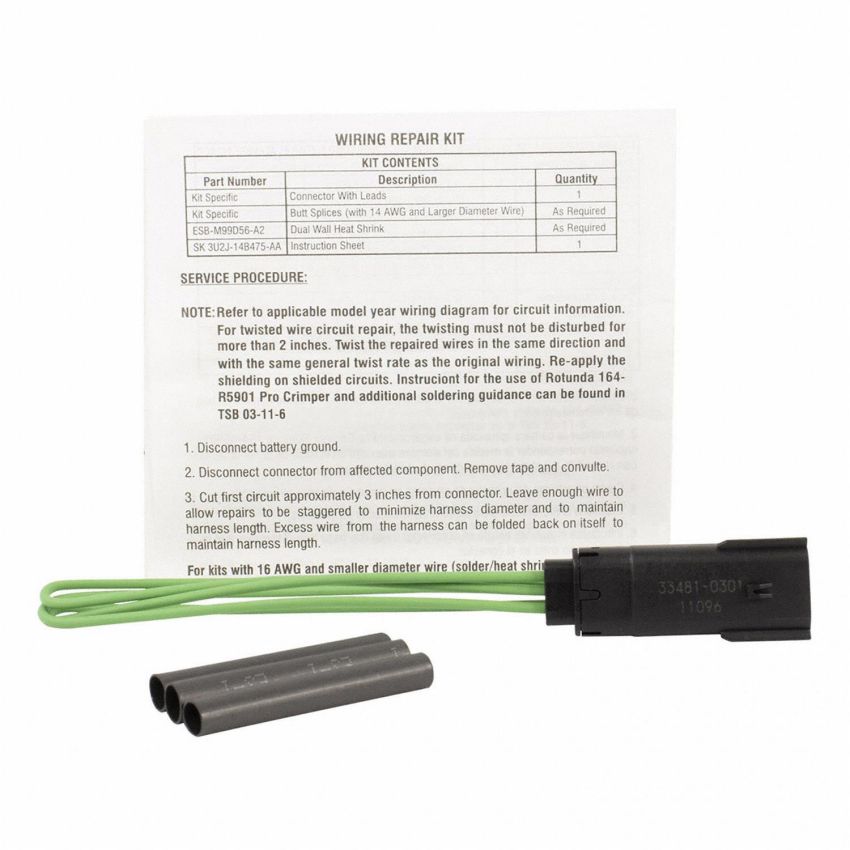 Motorcraft Wiring Connectors AU2Z14S411ASA