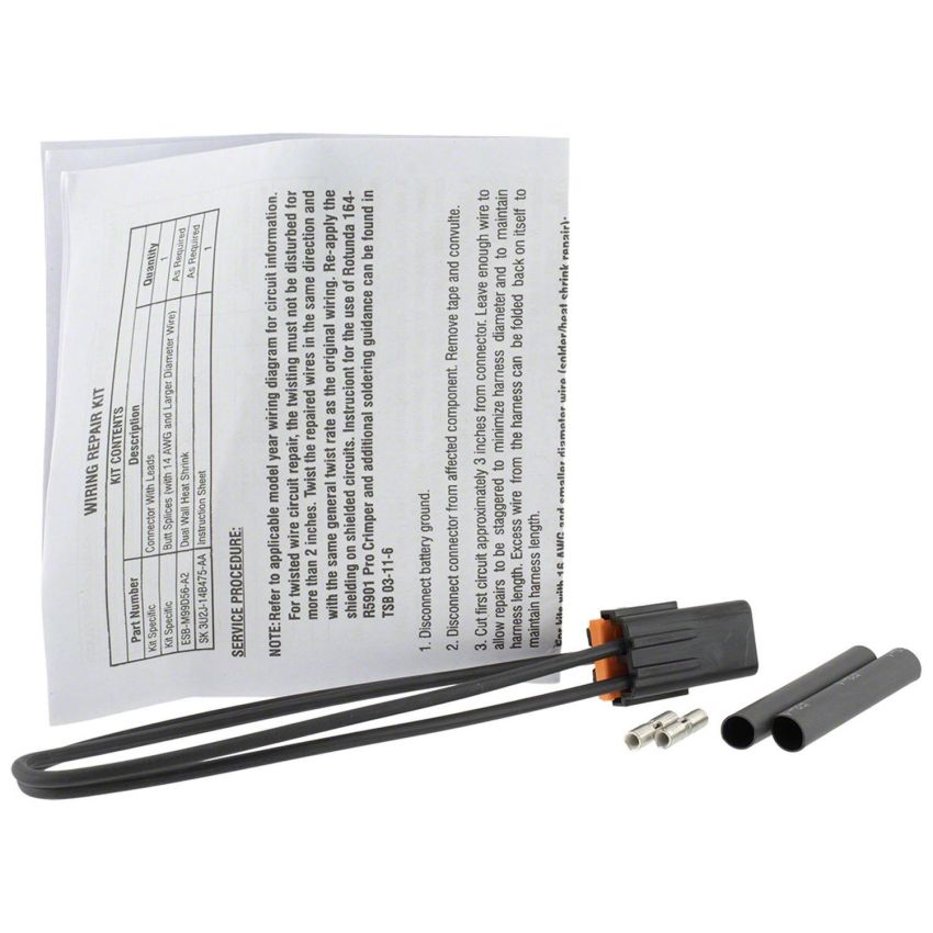 Motorcraft Wiring Connectors BU2Z14S411AMA