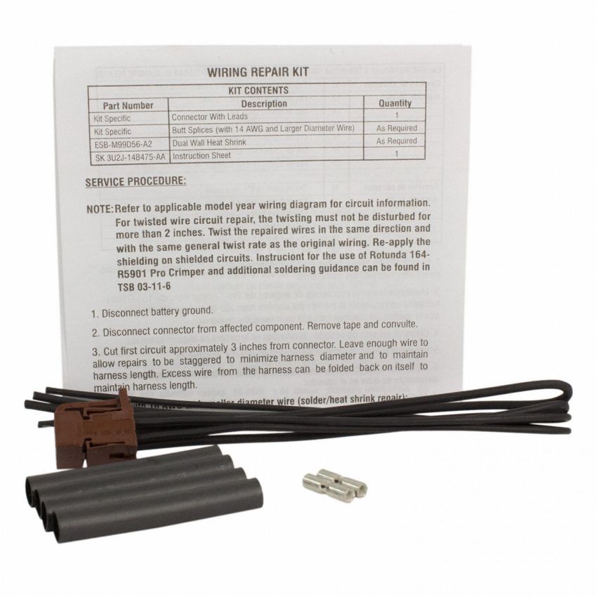 Motorcraft Wiring Connectors BU2Z14S411AEA