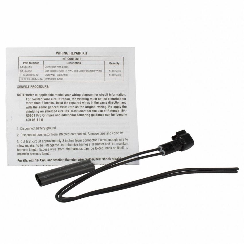 Motorcraft Wiring Connectors 3U2Z14S411DCAB