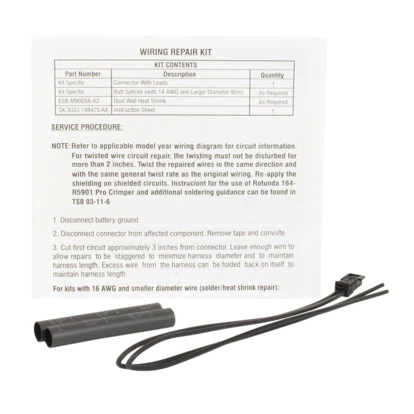 Motorcraft Wiring Connectors BU2Z14S411ADA