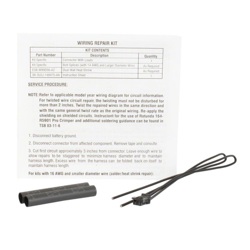 Motorcraft Wiring Connectors BU2Z14S411ADA