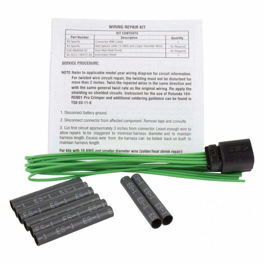 Motorcraft Wiring Connectors 4U2Z14S411LC