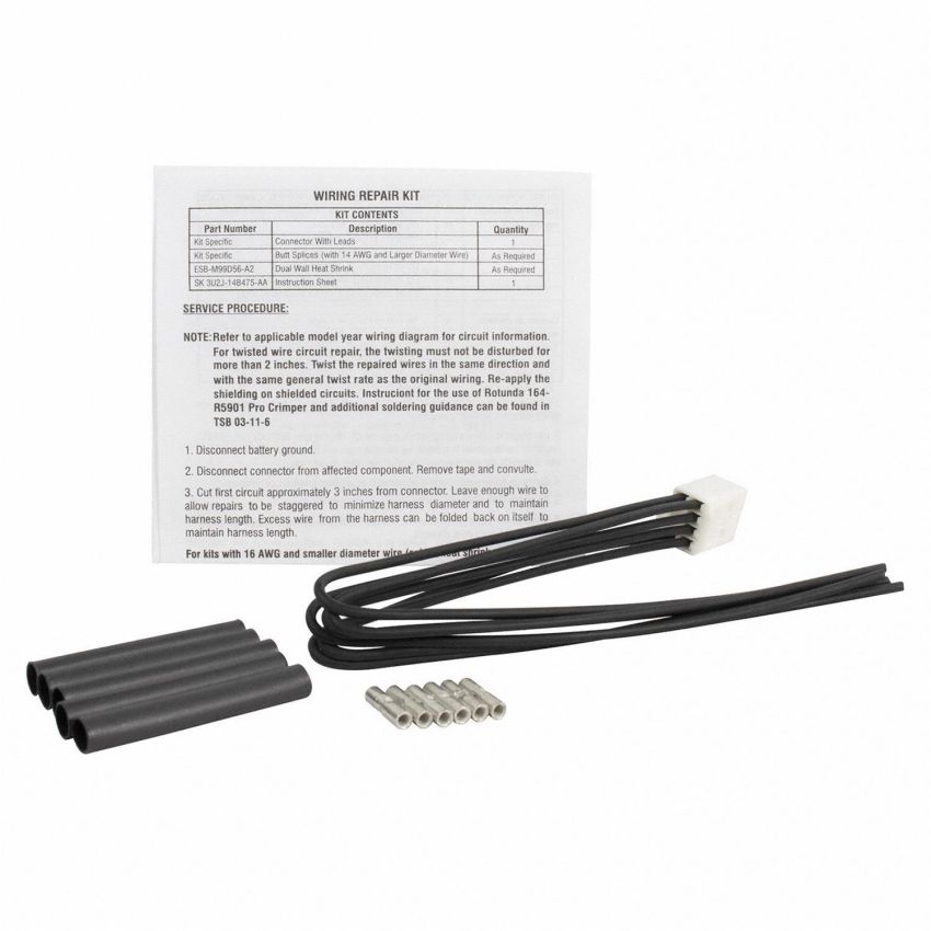 Motorcraft Wiring Connectors for 2010-2017 EXPEDITION, NAVIGATOR - BU2Z14S411AUA