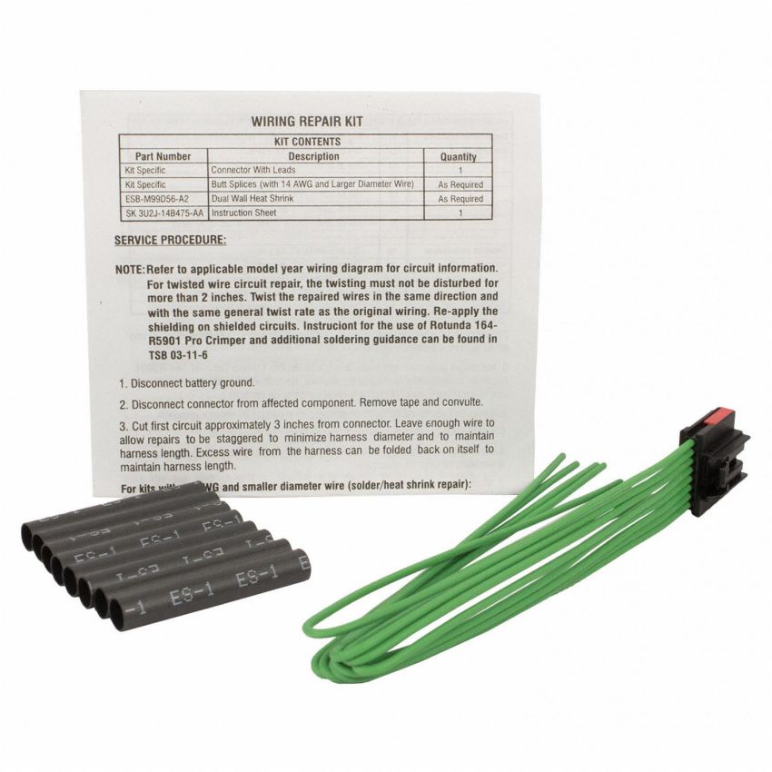 Motorcraft Wiring Connectors 3U2Z14S411DAAC