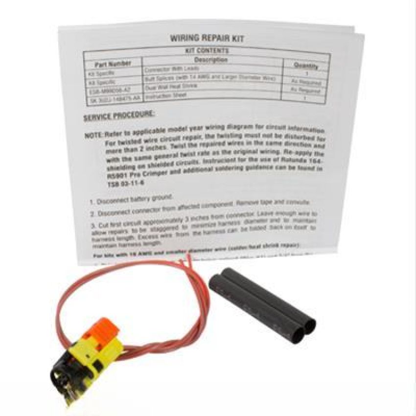 Motorcraft Wiring Connectors BU2Z14S411BMA
