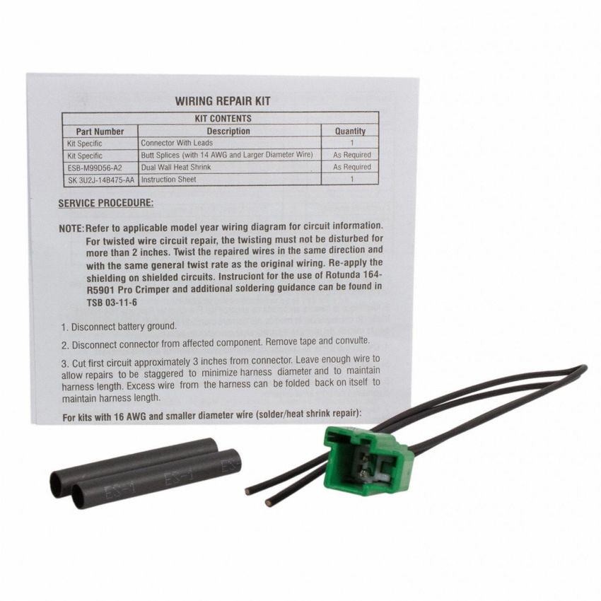 Motorcraft Wiring Connectors 8U2Z14S411VB