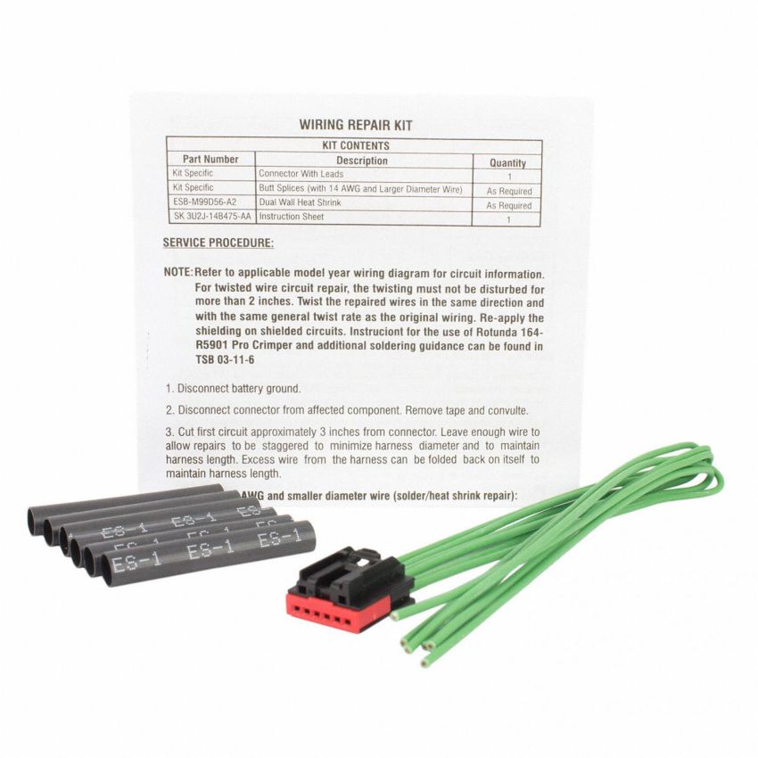 Motorcraft Wiring Connectors 3U2Z14S411MJB