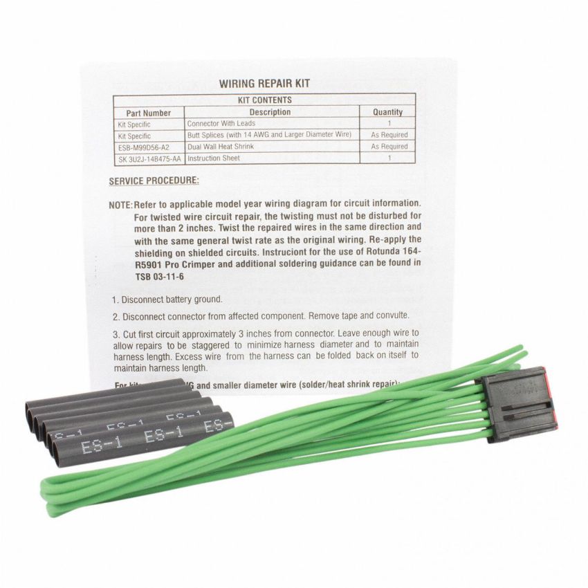 Motorcraft Wiring Connectors 3U2Z14S411BYAC