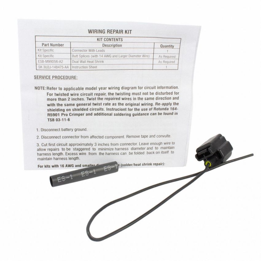 Motorcraft Wiring Connectors 6U2Z14S411KB