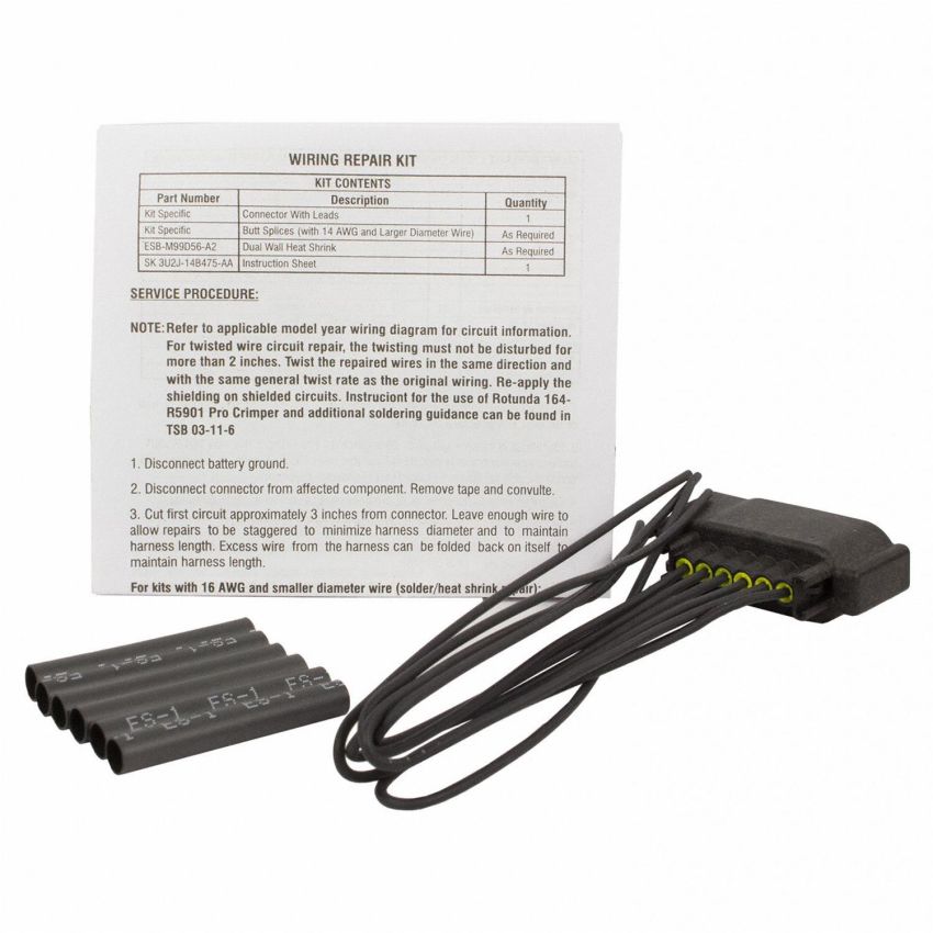 Motorcraft Wiring Connectors for 2011-2019 FIESTA - CU2Z14S411LA
