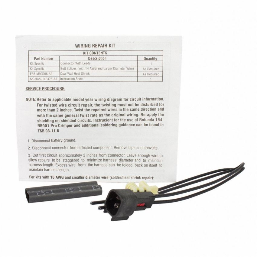Motorcraft Wiring Connectors for 2003-2005 AVIATOR, 2002 BLACKWOOD - 3U2Z14S411RZB
