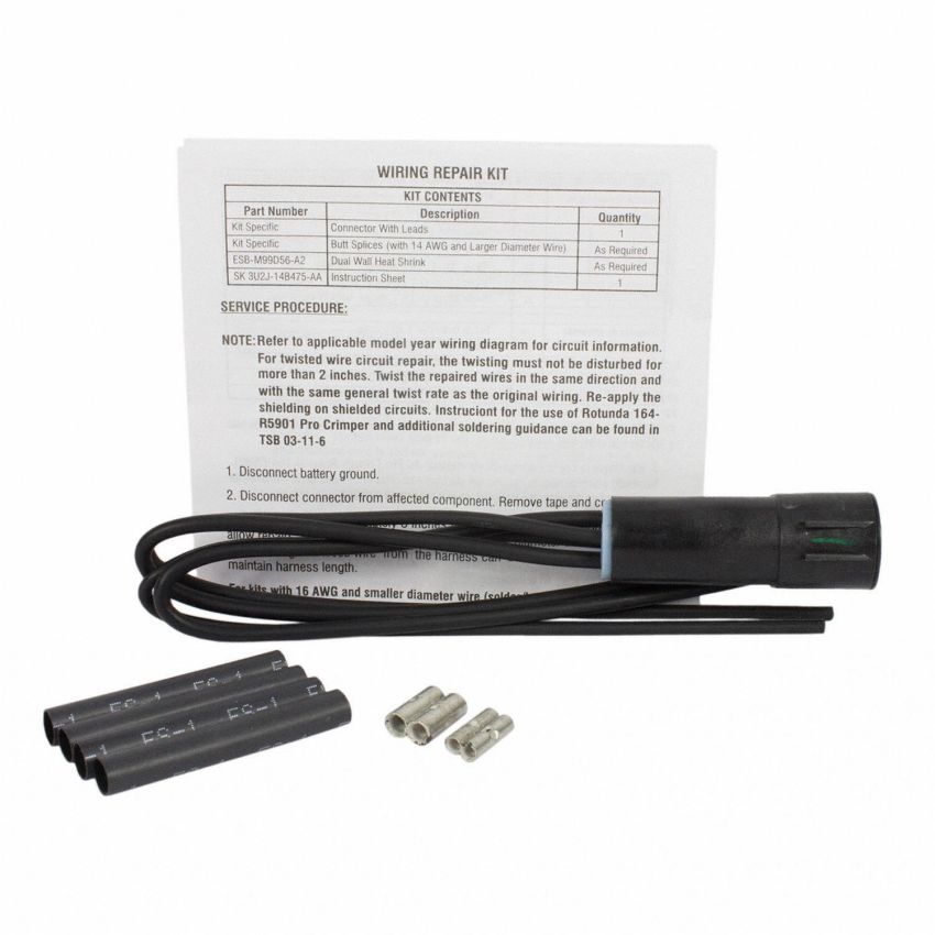Motorcraft Wiring Connectors 1U2Z14S411AGB