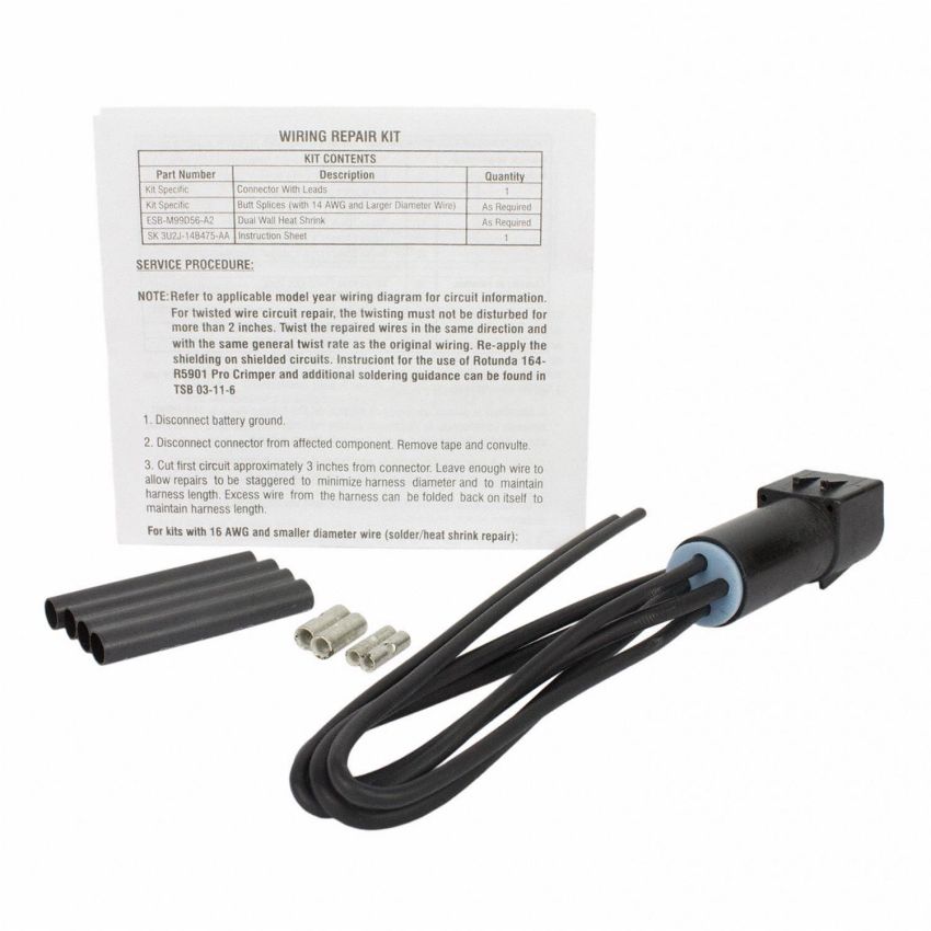 Motorcraft Wiring Connectors 1U2Z14S411AGB