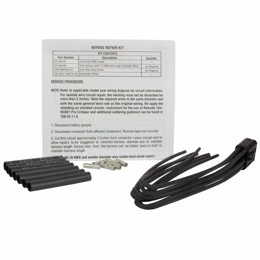 Motorcraft Wiring Connectors 3U2Z14S411PKB