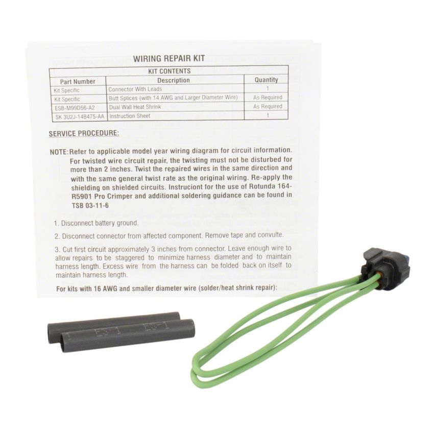 Motorcraft Wiring Connectors CU2Z14S411AKA