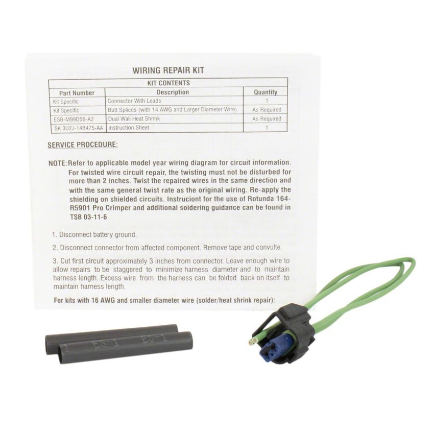 Motorcraft Wiring Connectors CU2Z14S411AKA