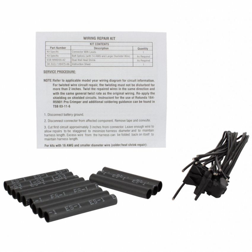 Motorcraft Wiring Connectors CU2Z14S411ABA