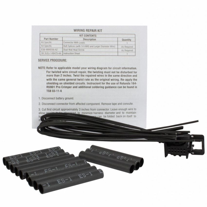 Motorcraft Wiring Connectors CU2Z14S411ABA