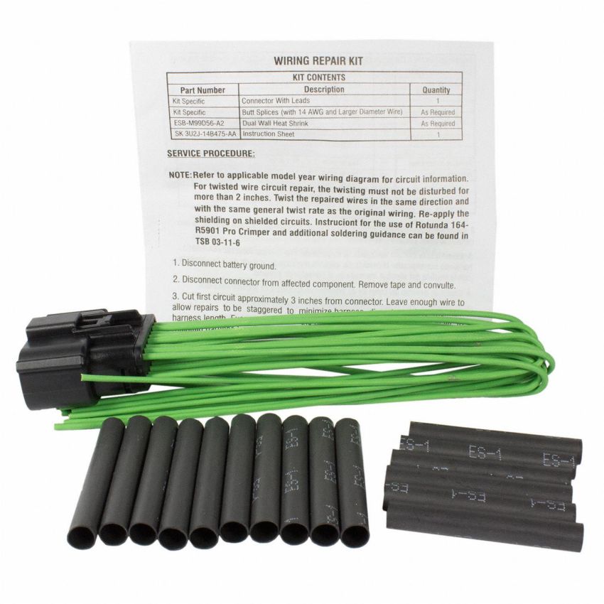 Motorcraft Wiring Connectors CU2Z14S411ADA