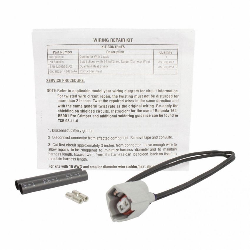 Motorcraft Wiring Connectors CU2Z14S411XA