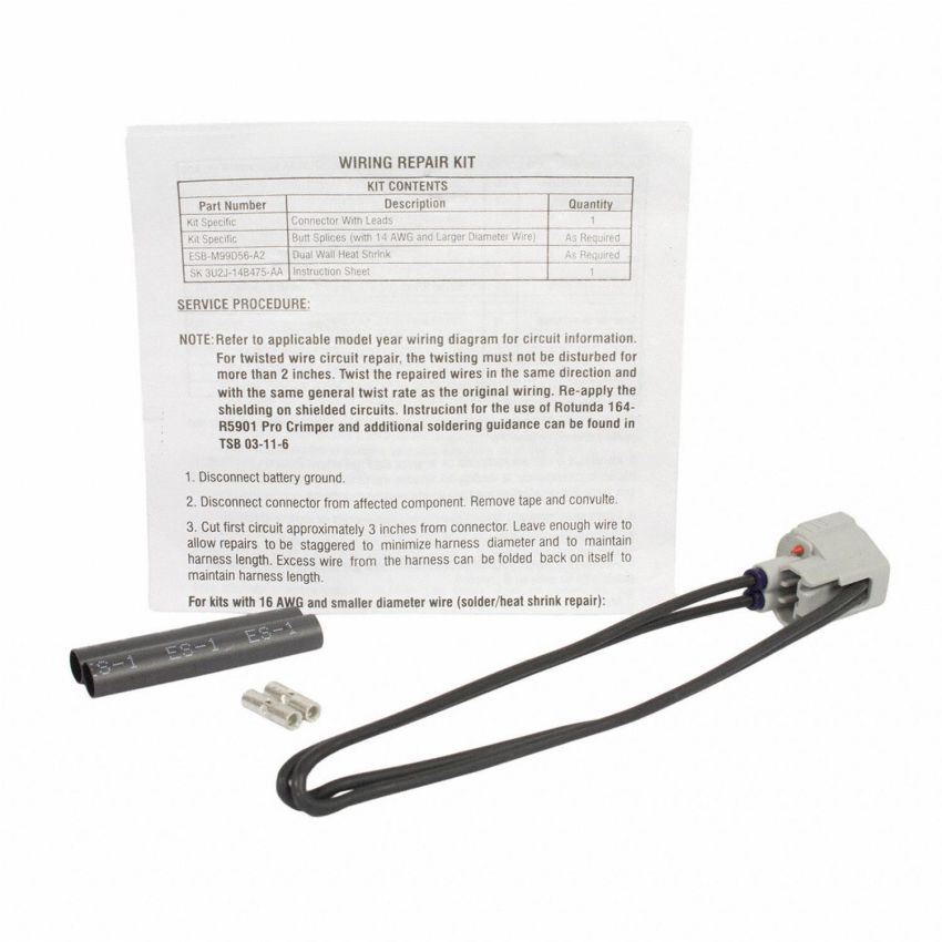 Motorcraft Wiring Connectors CU2Z14S411XA