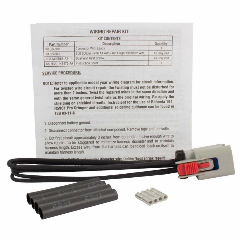 Motorcraft Wiring Connectors and Pigtails CU2Z14S411AHA