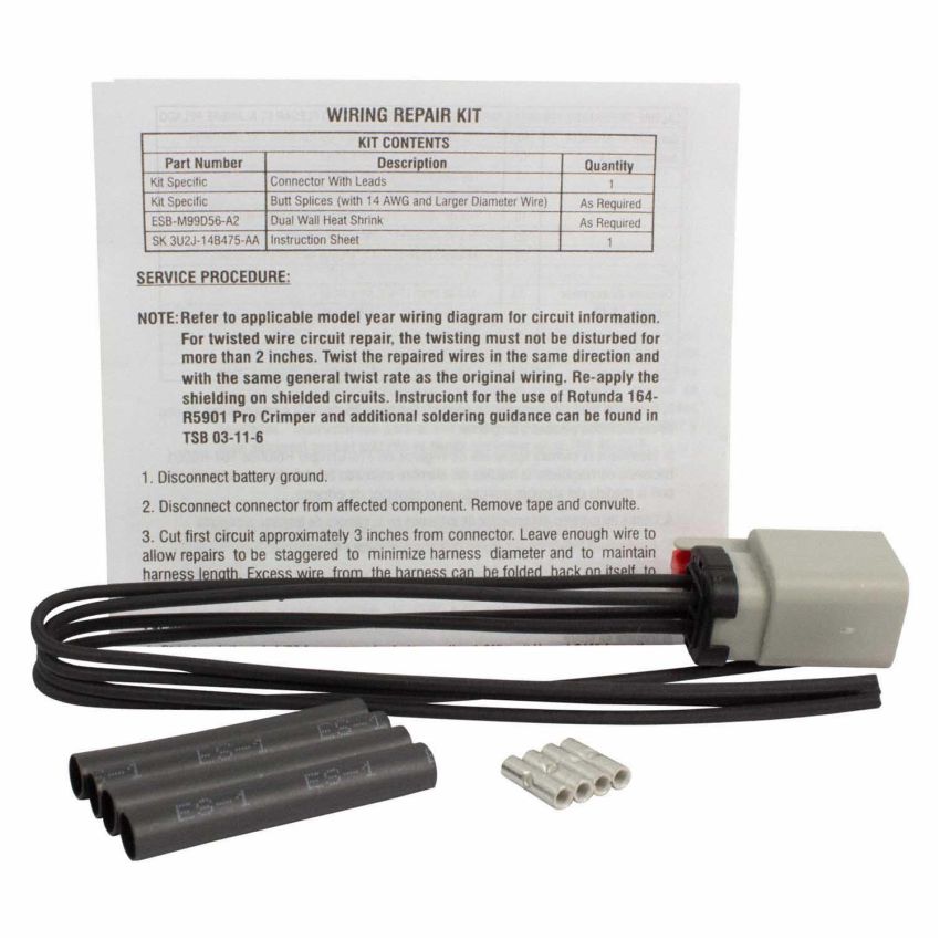 Motorcraft Wiring Connectors and Pigtails CU2Z14S411AHA