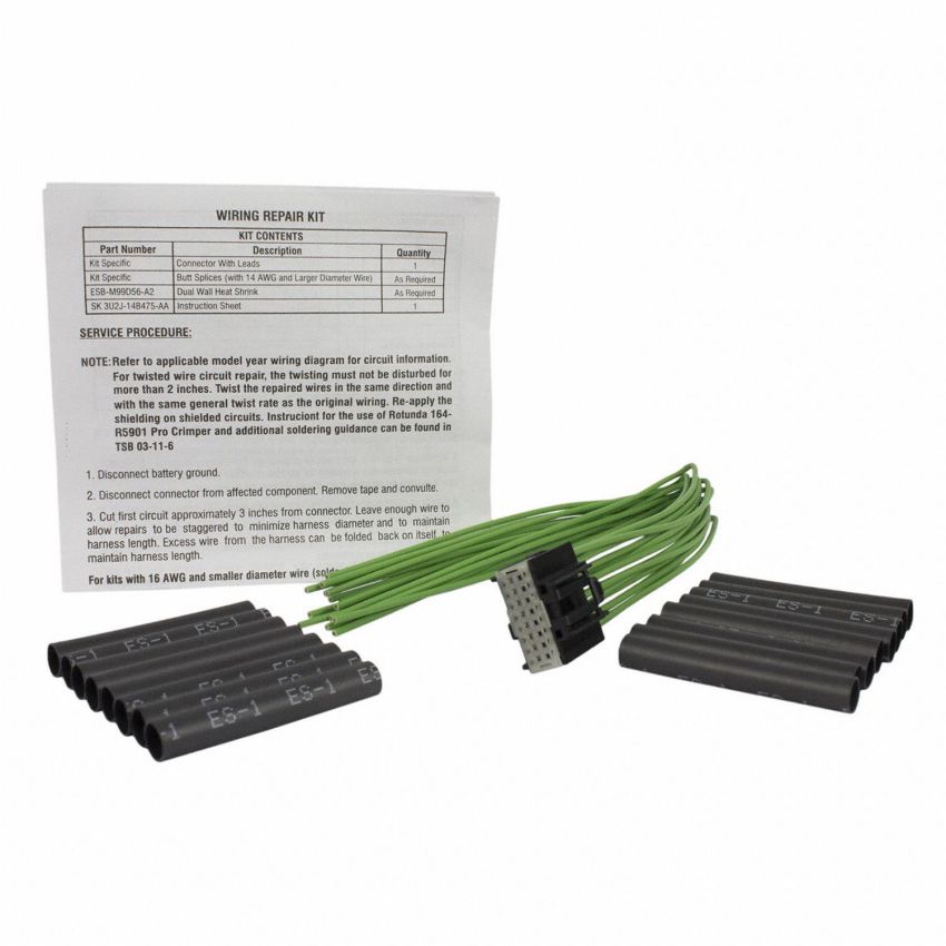 Motorcraft Wiring Connectors CU2Z14S411AJA