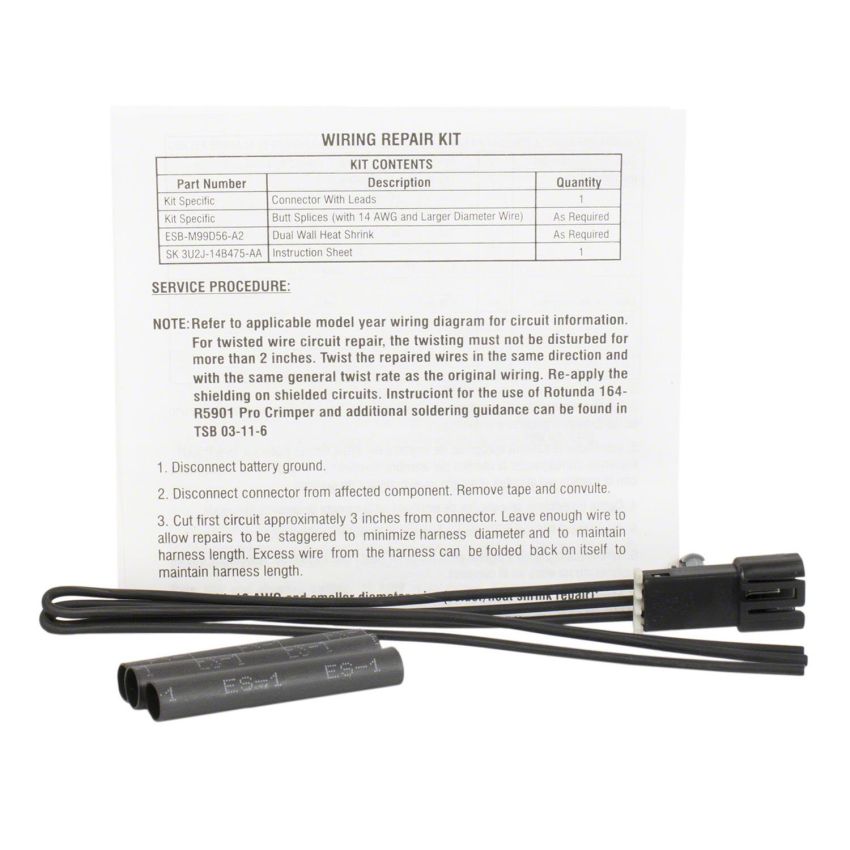 Motorcraft Wiring Connectors 3U2Z14S411CBB