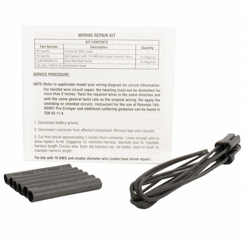 Motorcraft Wiring Connectors 3U2Z14S411HMB