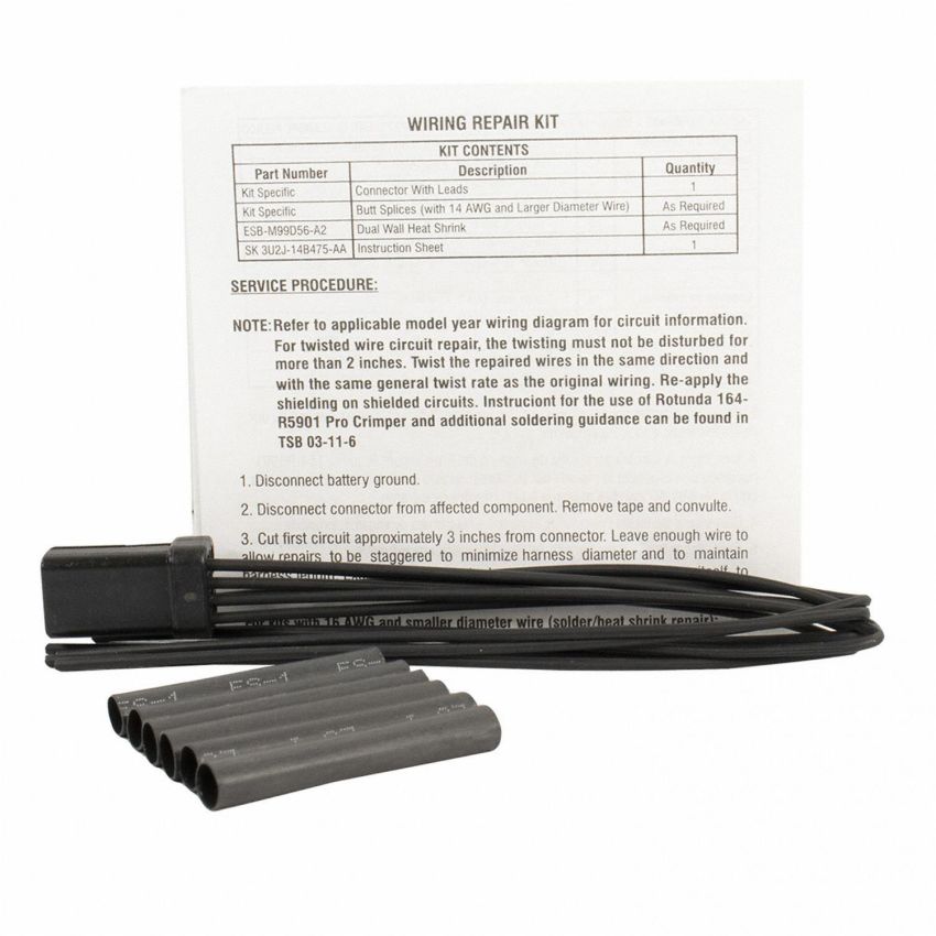 Motorcraft Wiring Connectors 3U2Z14S411HMB