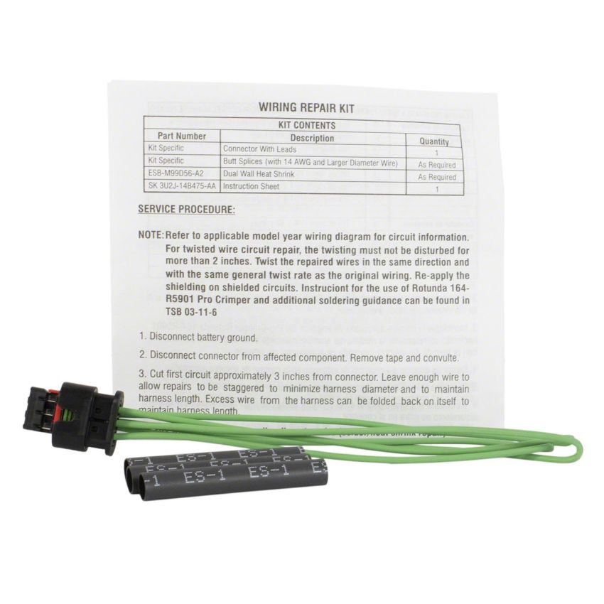 Motorcraft Wiring Connectors CU2Z14S411ANA